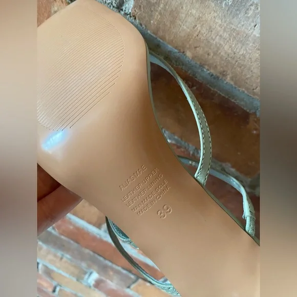 ALIAS MAE Esther sandal heels sage green size 39 - Picture 9 of 9